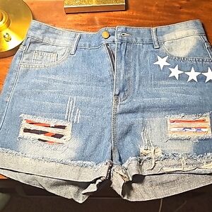 USA blue Jean Shorts
